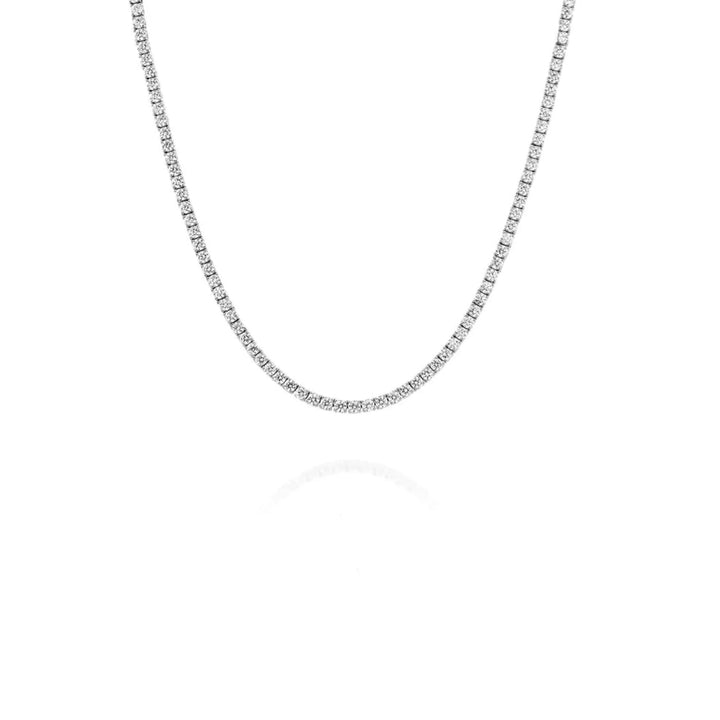 שרשרת טניס כסף  - רייני