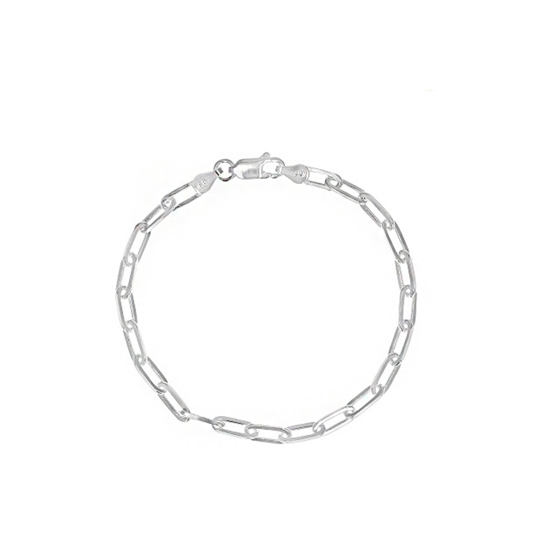 צמיד כסף 925 חוליות מלבניות -  אניט