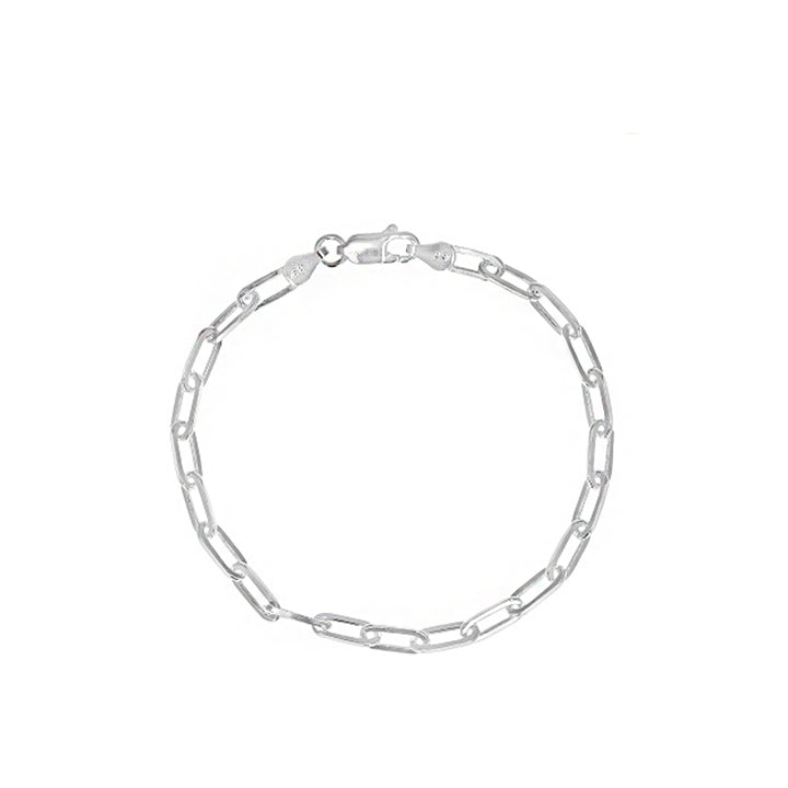 צמיד כסף 925 חוליות מלבניות -  אניט