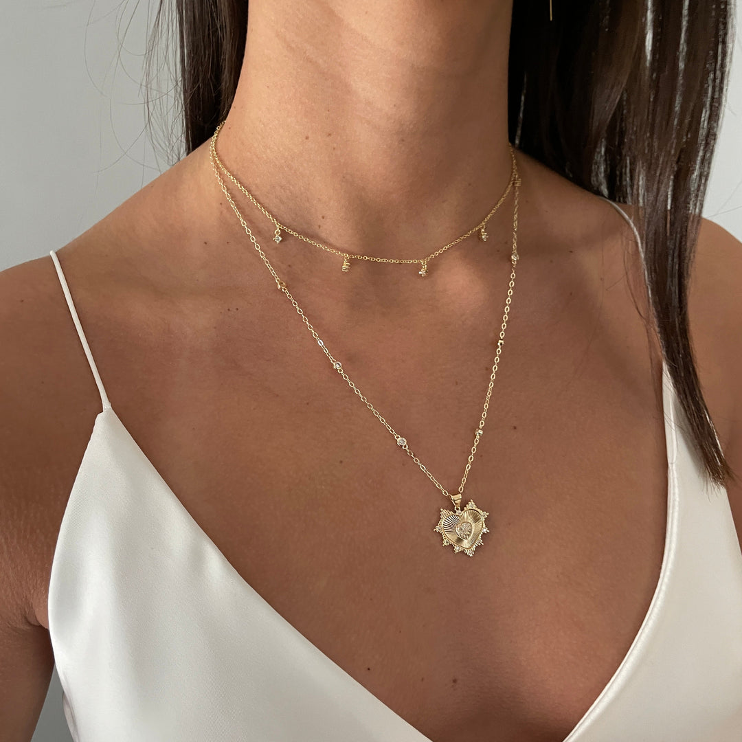 שרשרת לב זהב - שינה
