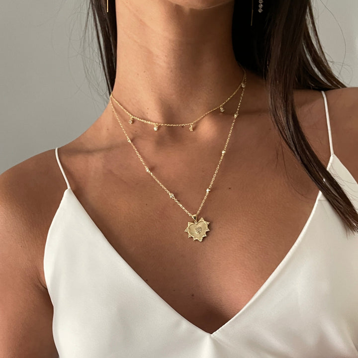 שרשרת לב זהב - שינה