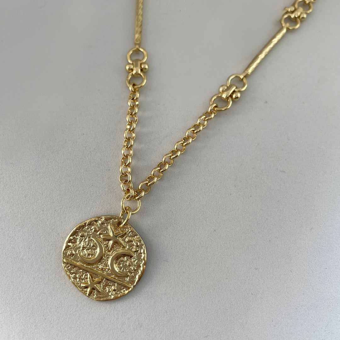 שרשרת מטבע זהב - ג'ן