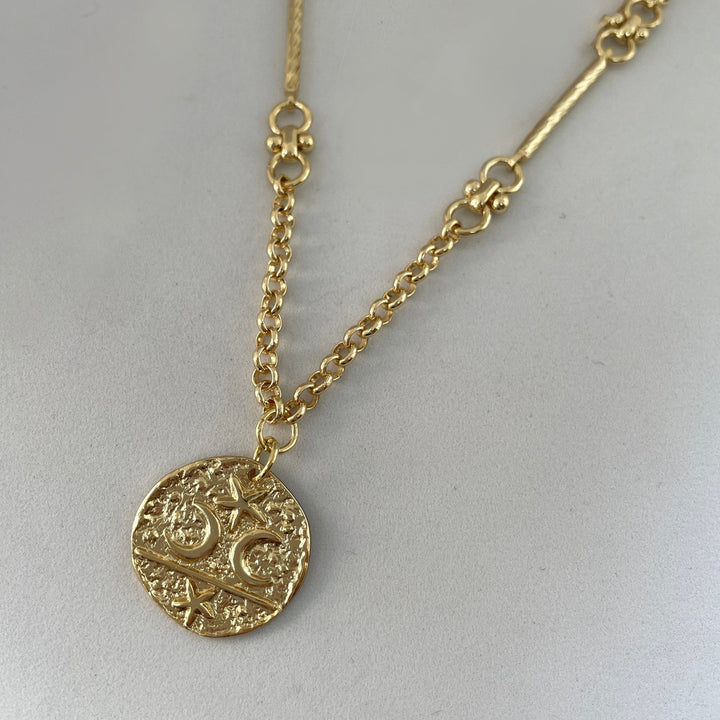 שרשרת מטבע זהב - ג'ן
