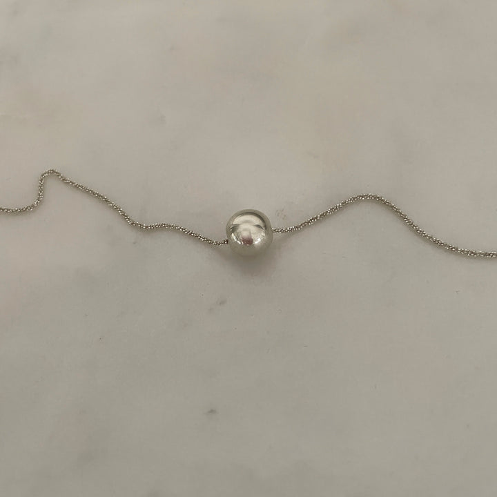 שרשרת כסף 925 חרוז - ג'סי