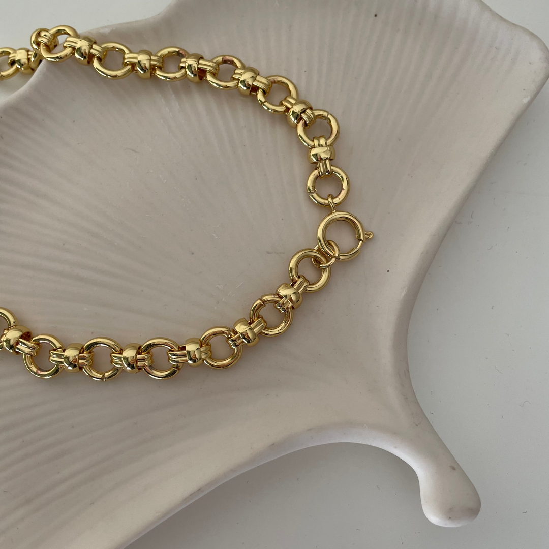 שרשרת צנקי זהב - לותם