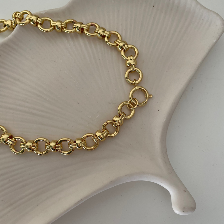 שרשרת צנקי זהב - לותם