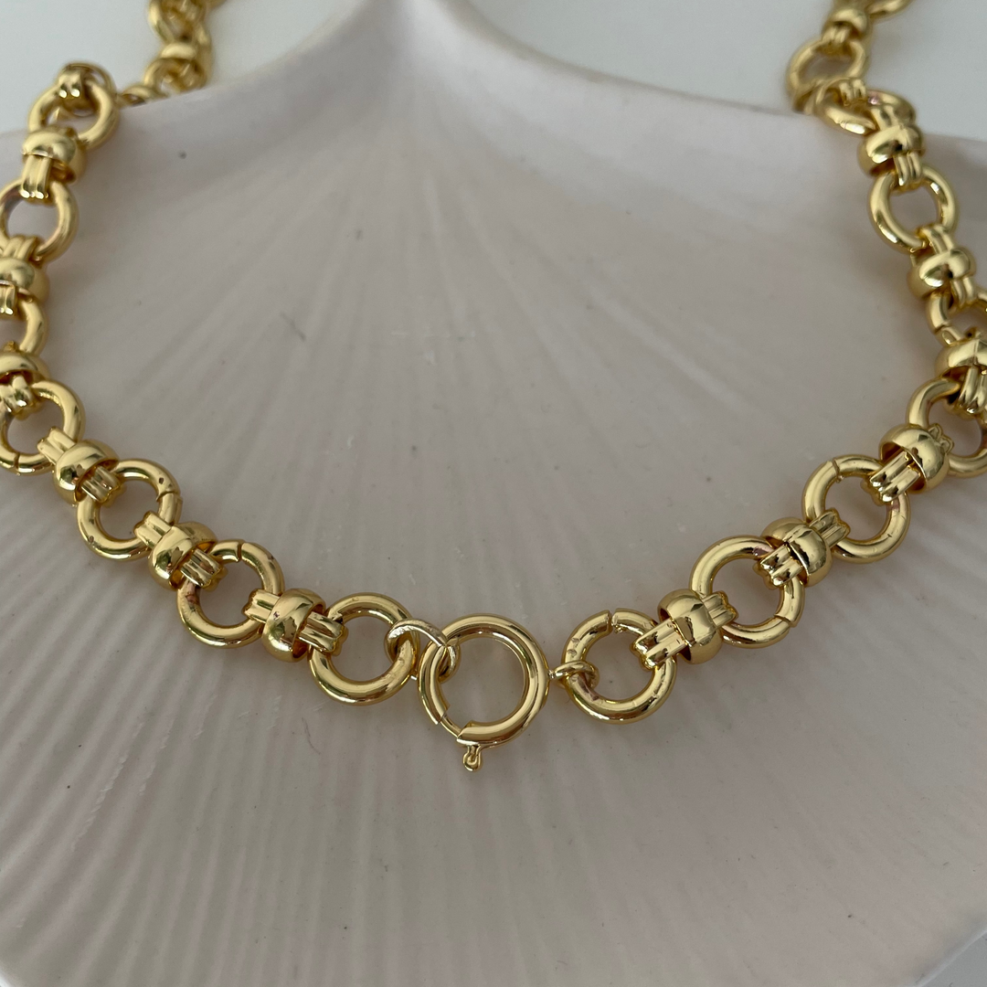 שרשרת צנקי זהב - לותם