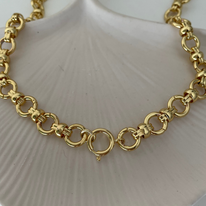 שרשרת צנקי זהב - לותם