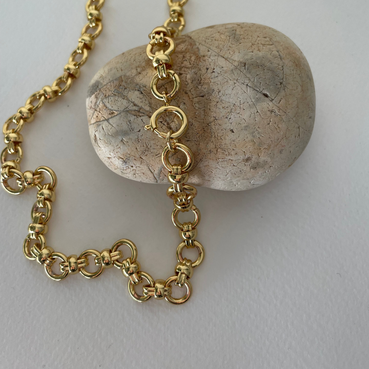 שרשרת צנקי זהב - לותם