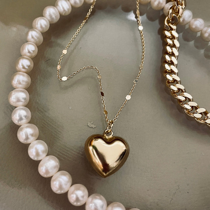 שרשרת חוליות גורמט זהב -בריז'