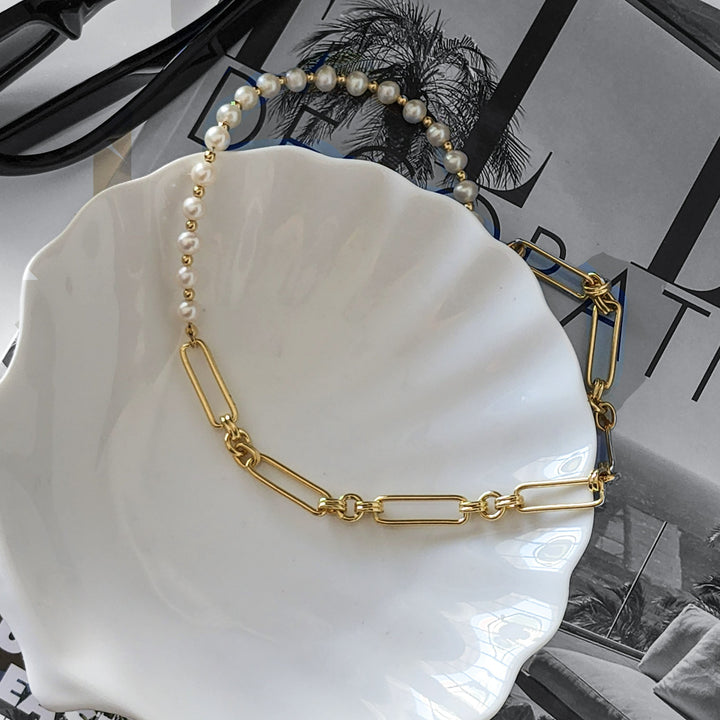 שרשרת חצי חצי - ליסה