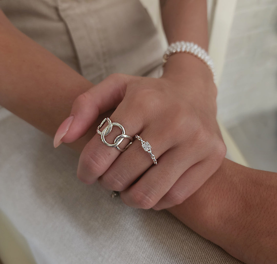 טבעת כסף 925 - זארה