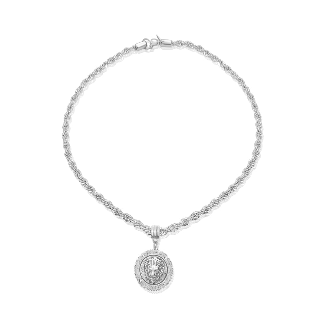 שרשרת מטבע כסף - אנדי