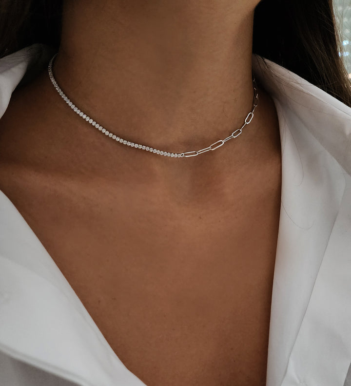 שרשרת כסף 925 - קסי