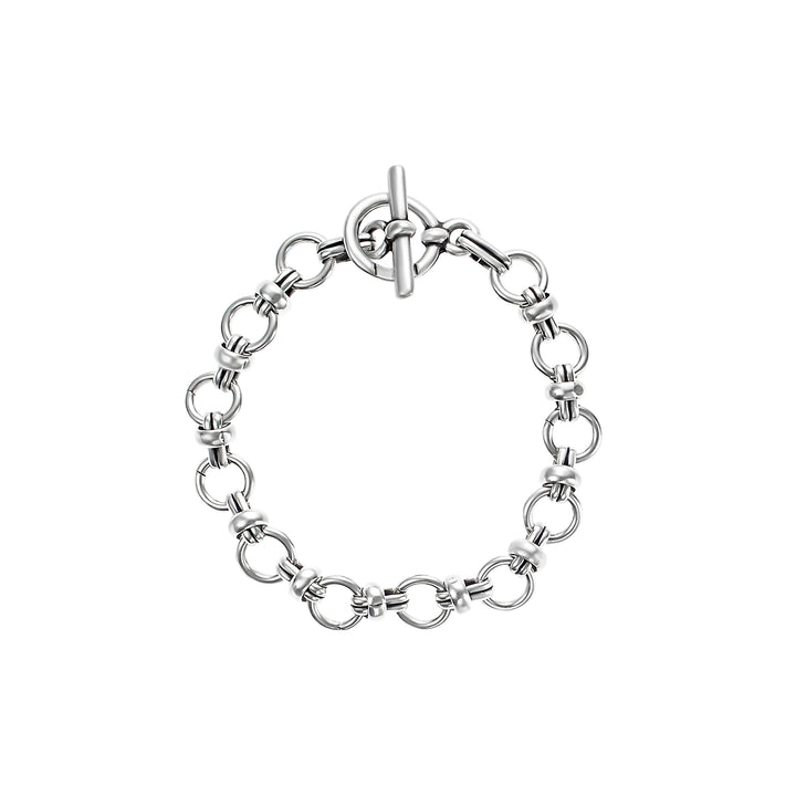 צמיד כסף סוגר טי - וולרי