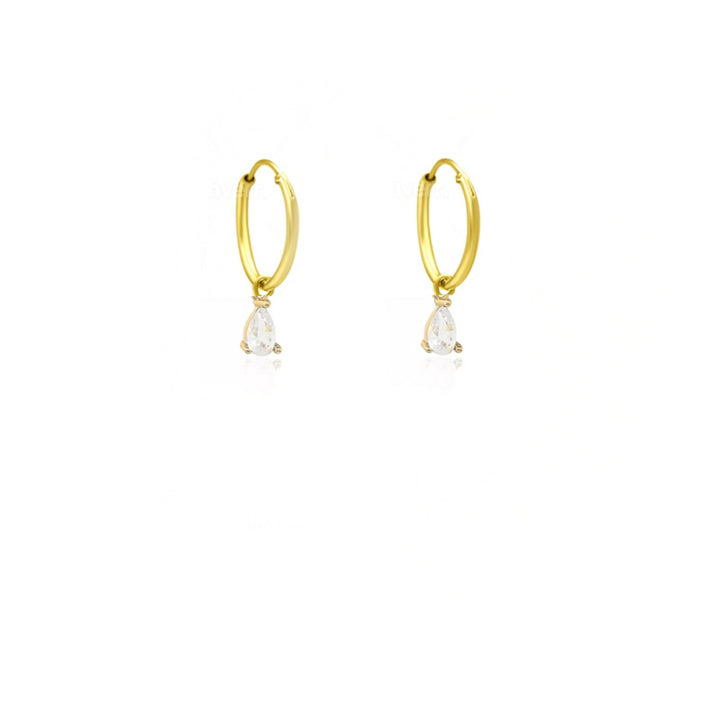 עגילי חישוק - מורן