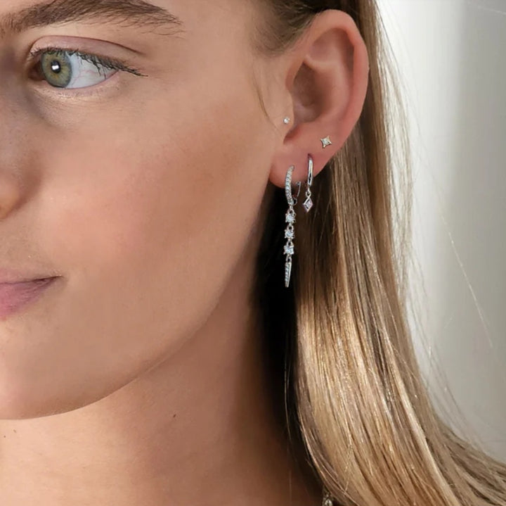 עגילי כסף  925 - וולה