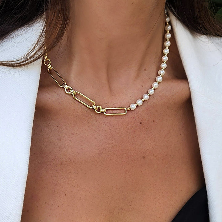 שרשרת חצי חצי - ליסה