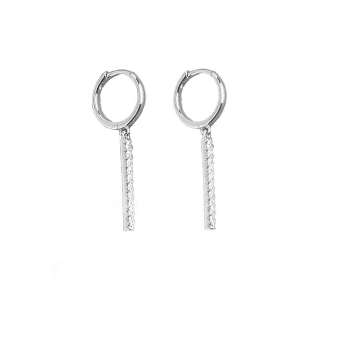 עגילי חישוק כסף - גולדי